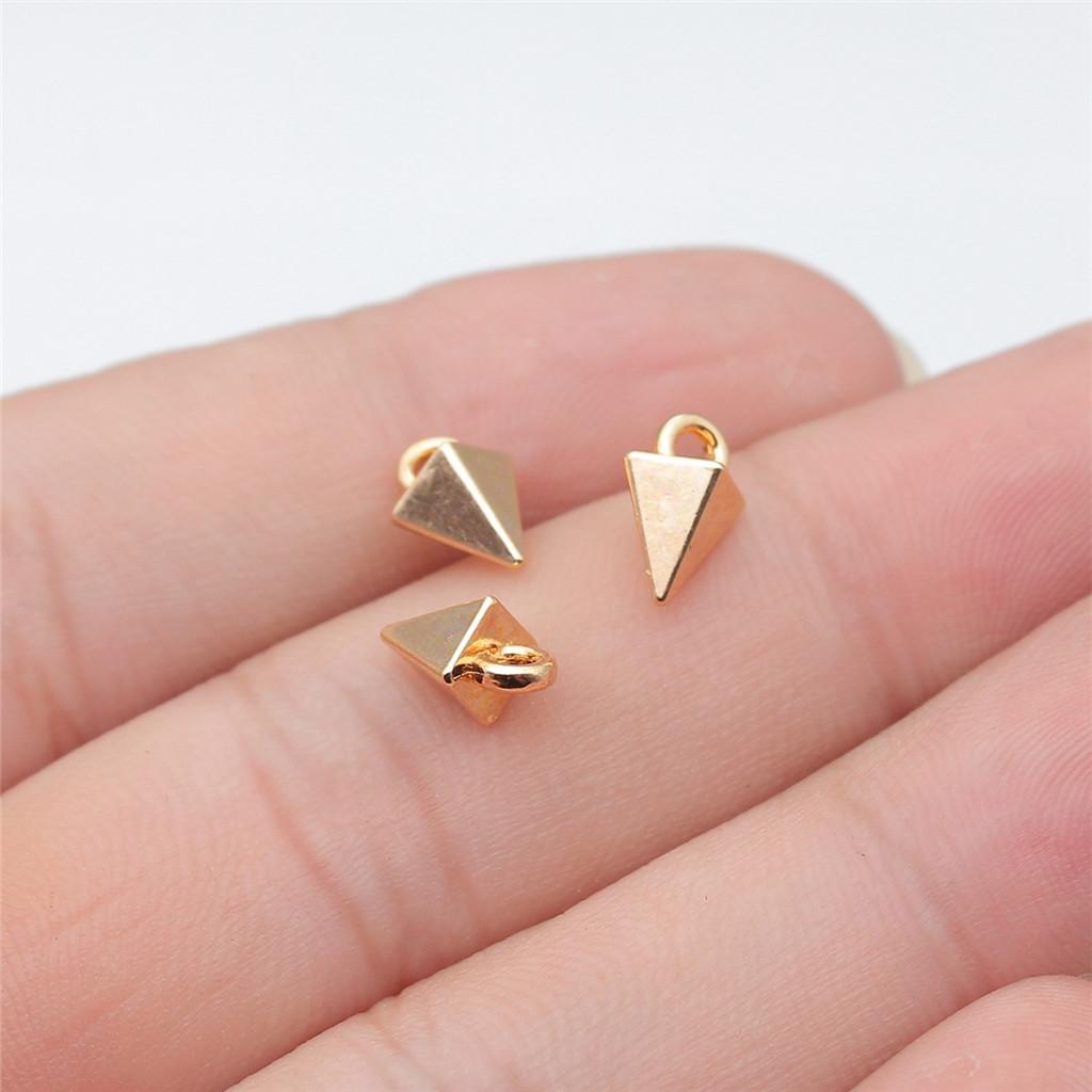 Accessories Parts Cone Shape Pendant End Beads Vintage Jewelry Supplies SA051