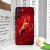 Moderne rote Pferde-Print-Handyhülle im chinesischen Stil für Samsung Galaxy A56 A42 A14 A55 A16 A54 A36 A53 A52 A51 A50 A15 Weiche Hüllen
