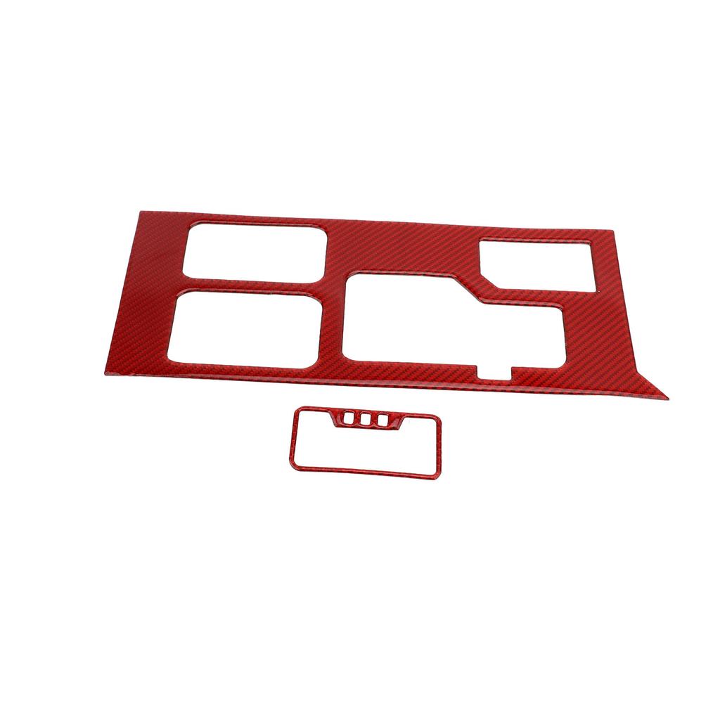 Central Control Gear Panel Cov Trim Carbon Panel Decorative Stick for 2022-2024