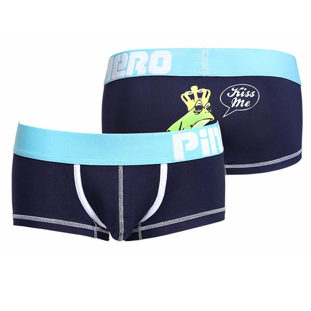 Printed Fashion Version Of The Cotton Stretcher Men's Underwear