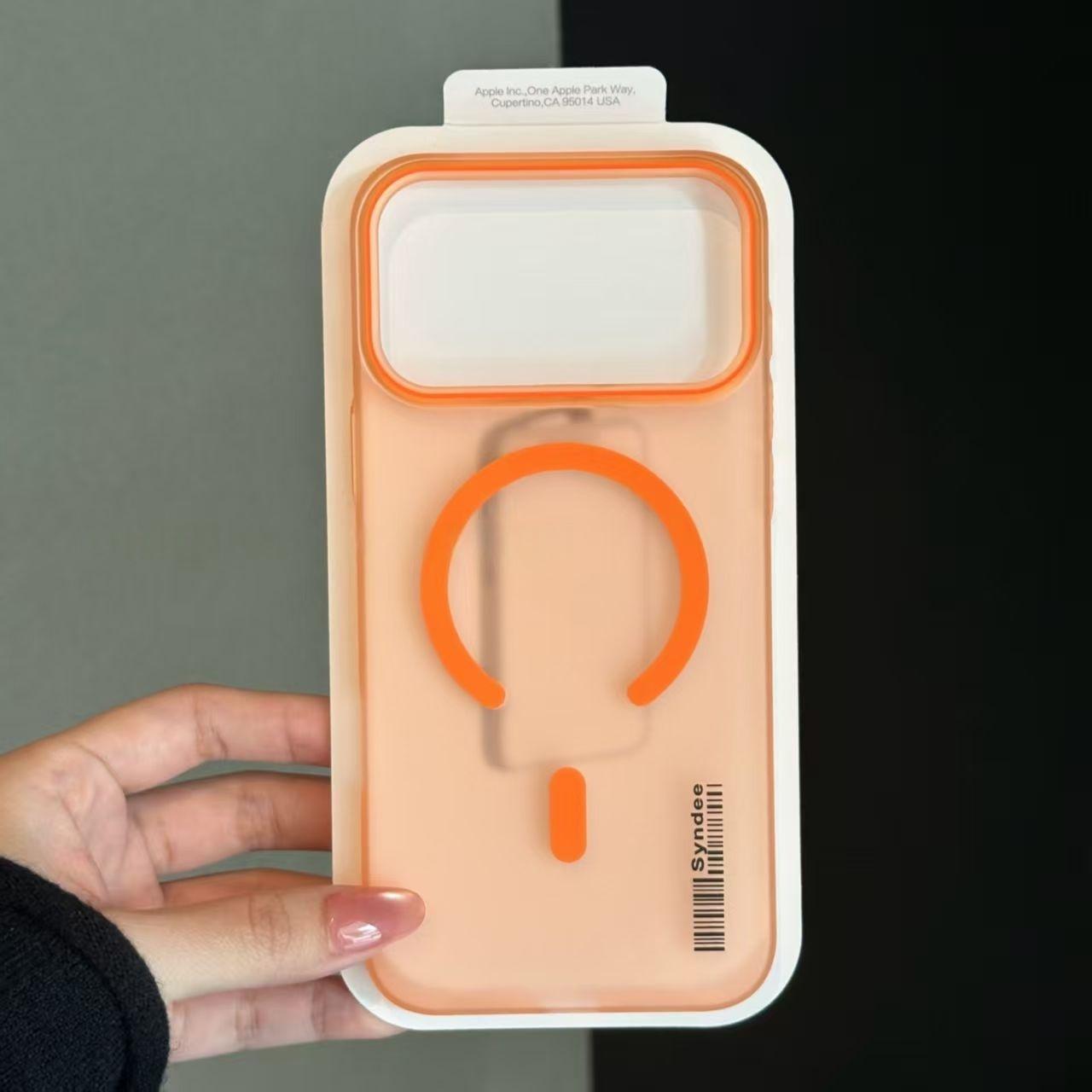 

Ультратонкий матовый чехол для телефона iPhone 17 16 14 15 13 12 Pro Max с штрих-кодом, беспроводной зарядкой MagSafe, полупрозрачная крышка из поликарбоната iPhone 11 Pro
