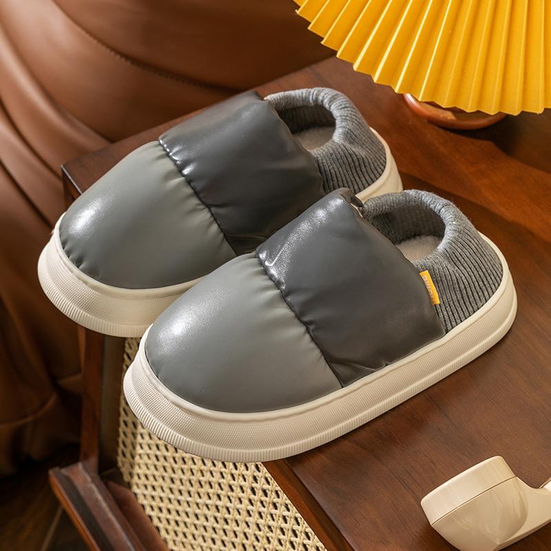 

Зимние водонепроницаемые ботинки для снега для женщин 2024 года, теплые короткие ботинки из плюша с подкладкой из хлопка, женские нескользящие ботинки на платформе 45 36-37