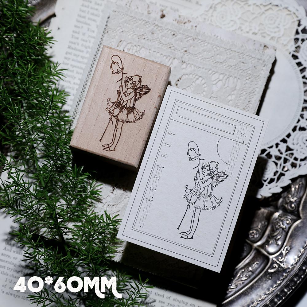 Vintage Diy Scrapbooking Stamp, Elf Realm, Salt Style, Versatile DIY, Light Retro, European and American Style