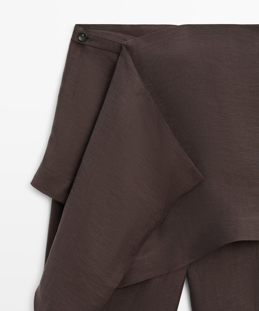 Masimodutti Linen Blend Skirt Pants