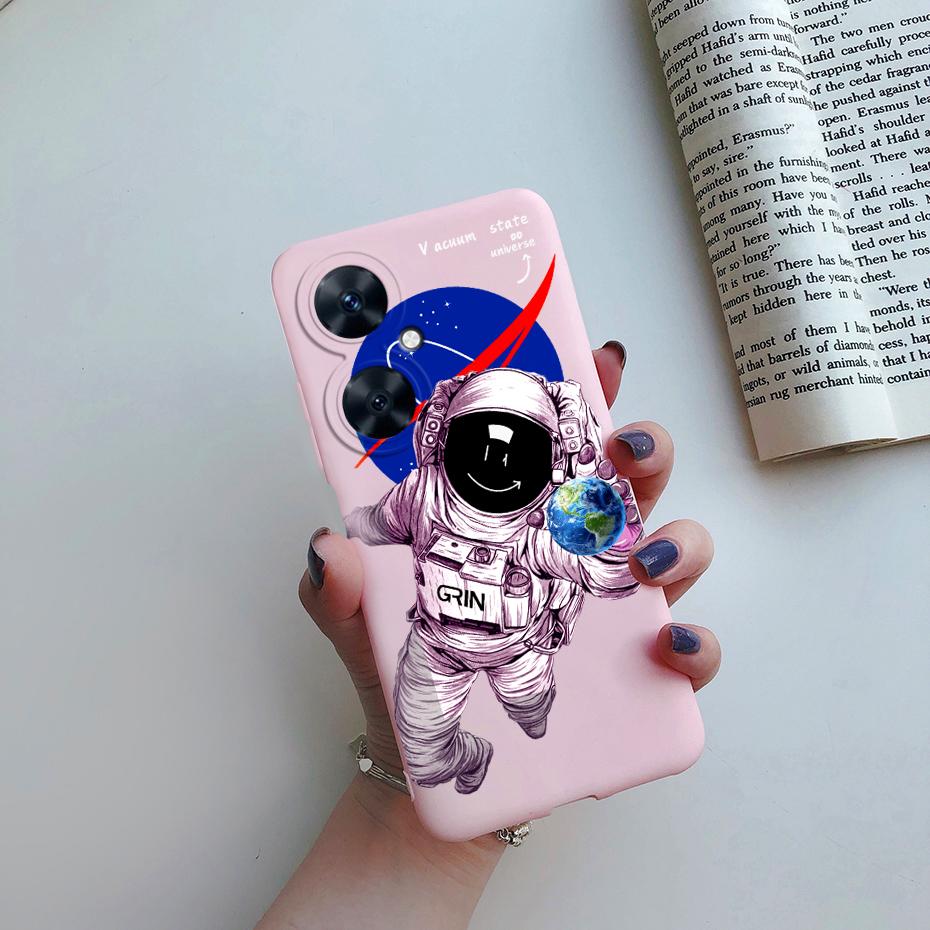 for Huawei Nova 11i Case Cute Astronaut Soft Silicone Phone Cover for Huawei Nova 11i MAO-LX9 Back Cases Nova11i 11 i Funda Etui