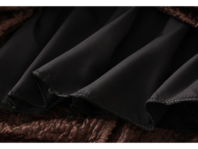 Autumn 2023 Women's Bodycon Sequin Midi Skirt with Back Slit (D8035)