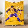 Cristiano Ronaldo (78) Personalized Name Blanket Throw Personalized Blanket Soft & Cozy Great for Chair Living Room Picnics Bed All-Season Use
