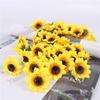 Yesallwas Sunflower Artificial Set of Diameter Artificial Potted Flowers That Do Not Artificial Rila Silk Artificial Flowers of Flowers, 60, Approx.