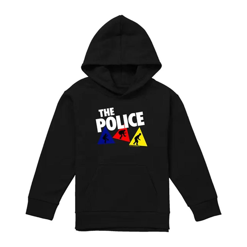 The Police Childrens/Kids Dancing Triangles Pull Over Hoodie