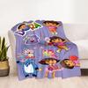 Dora Explorer Blanket Soft & Cozy Perfect for Seaside Bed Sofa All-Season Use Digital Print Birthday Christmas Gift Blanket