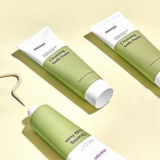 MANYO Pure Deep Cleansing Foam Soda 150ml 99 natural origin pore blackhead sebum removal fine dust 42 types active ingredients low irritation Korean