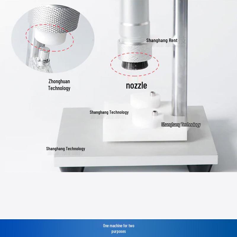 ZONESUN Manual Perfume Bottle Middle Ring Crimper & Cap Sealer