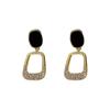 Minimalist Elegant Korean Style Women's Earrings Versatile Unique Design Simple Fashion Jewelry Accessories Ear Jewelry