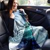 1pc. Winter Wonderland: Elsa's Frozen Magic, Perfect for Any Season, Soft Flannel Throw Blanket, Versatile & Cozy for Bedroom, Add a Touch o