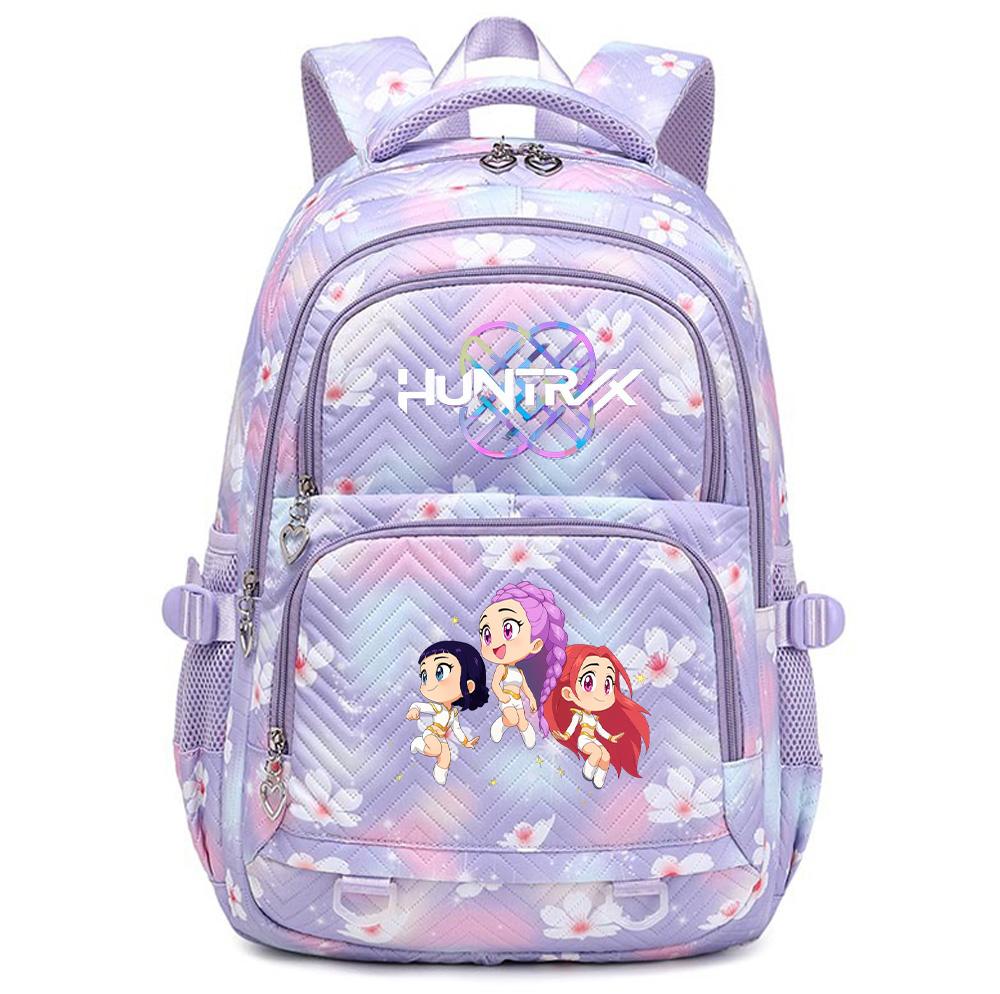 Ainme K-Pop Printed Backpack Student Teenager Bookbag for Boy Girl Schoolbag Kid Gift Women Large Capacity Waterproof Travel Bag Rucksak
