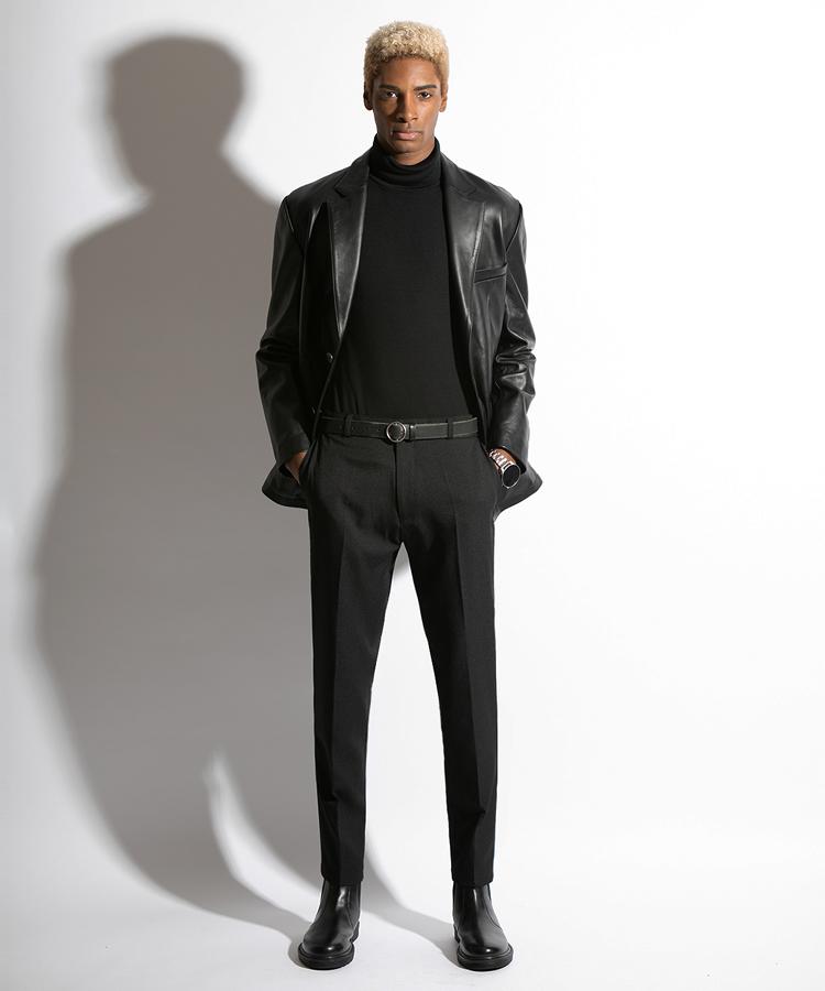 Seuteulaikeu Elegant Classic Trousers (Black)