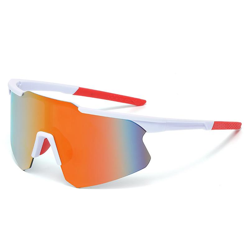 Cross Border New Men's Women's Fashionable Sunglasses Windproof Outdoor Sports Colorful Eye Protection Bicycle Riding Glasses