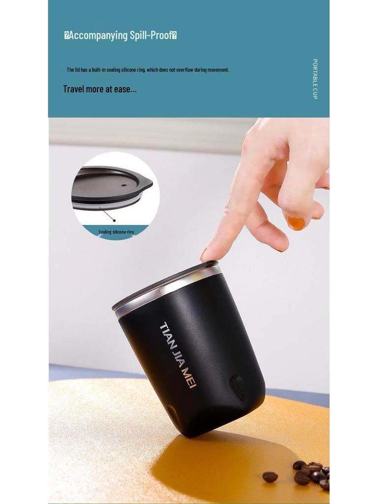 304 High-End Outdoor Office Coffee Tumbler – Colorful, Portable, and Insulated