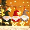 Faceless Santa Claus Christmas Tree Ornament Pendant
