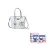 Disney Stitch Series Fashionable Simple High-Value Cartoon Cute Shoulder Bag Women Shoulder Bag Blue BMK-72766