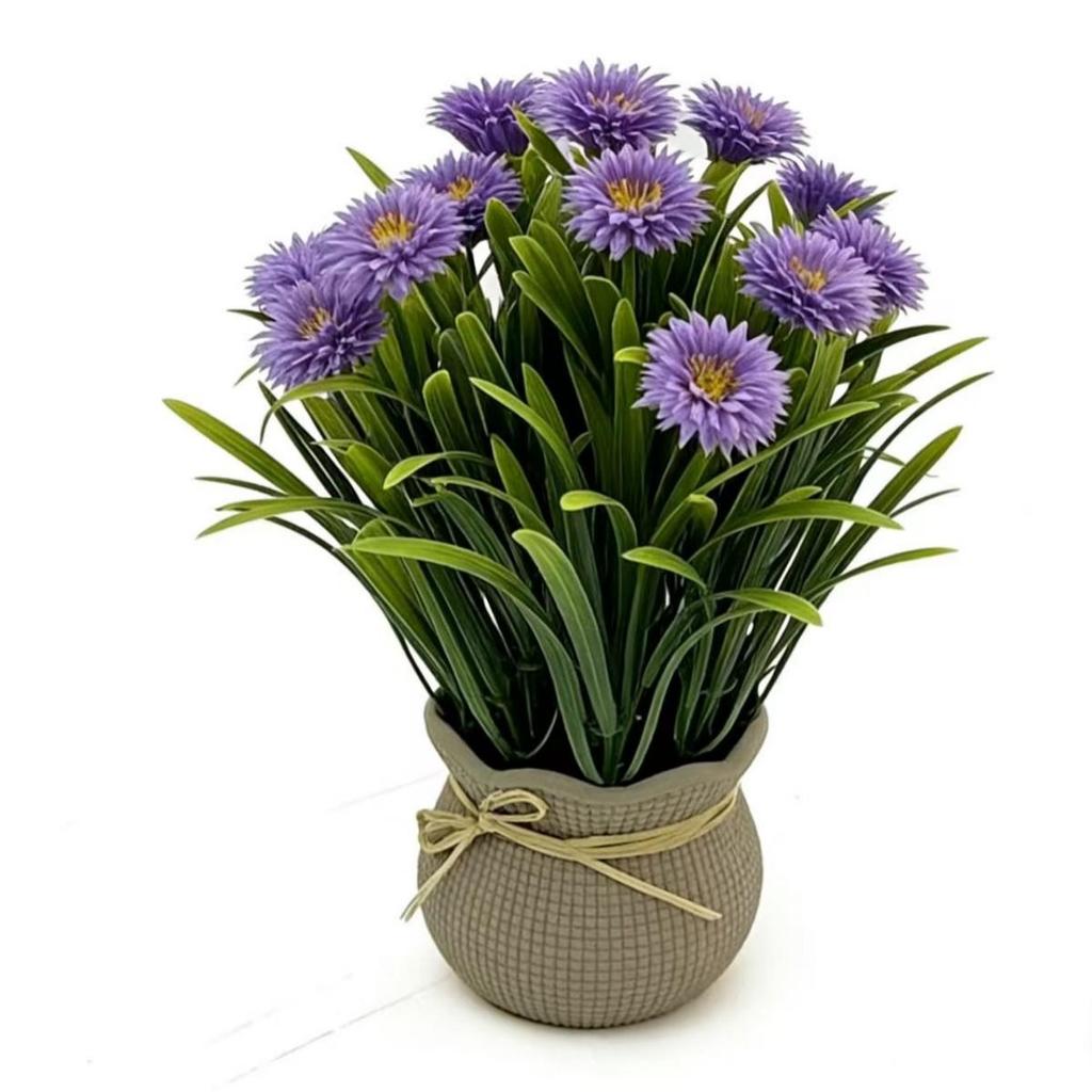 Nordic Daisy Artificial Potted Plant for Office and Home Decor