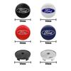 Neuer 2026 Autoaufkleber 4 Stück 60 mm Auto Radnabenkappe Auto Felgenabdeckungen Emblem Abzeichen Für Ford Focus Fiesta Mondeo Ranger Kuga Mu