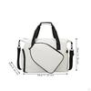 Crossbody Bag for Pickleball Rackets with Separate Shoe Compartment