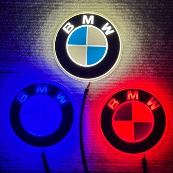 Illuminated LED Emblem Lights for BMW 1, 3 Series, X1, X3, and X5