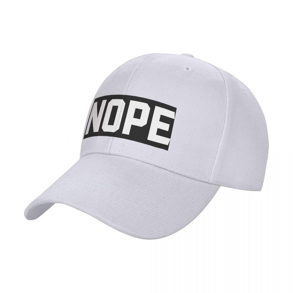 Nope Baseball Cap Gentleman Hat Winter Hat Luxury Woman Men's
