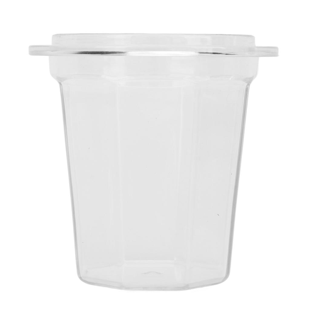 Coffee Ground Dosing Cup PC Antistatic Transparent Coffee Powder Feeder Dosing Cup for Portafilter Basket