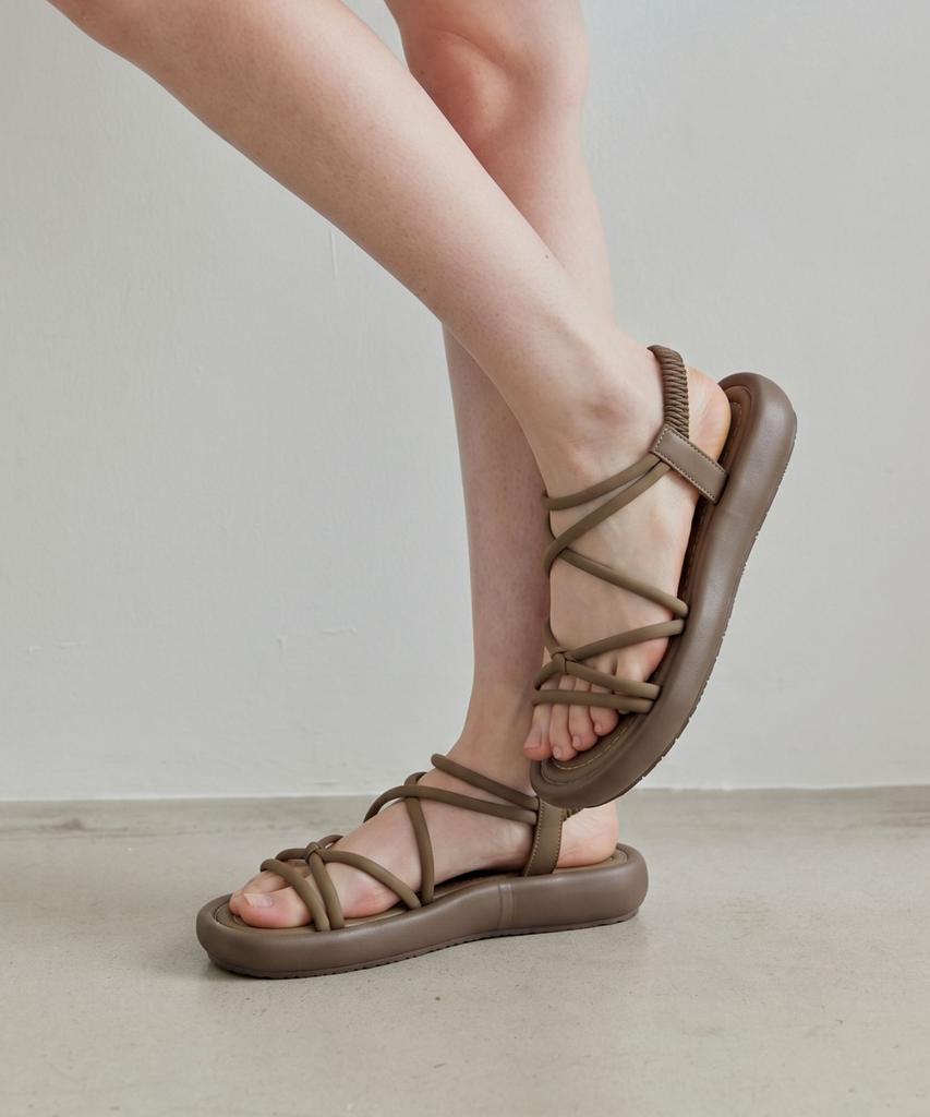 Spur Goa Multi Strape Softly Sandal 3Cm -Us9049 (3Color)