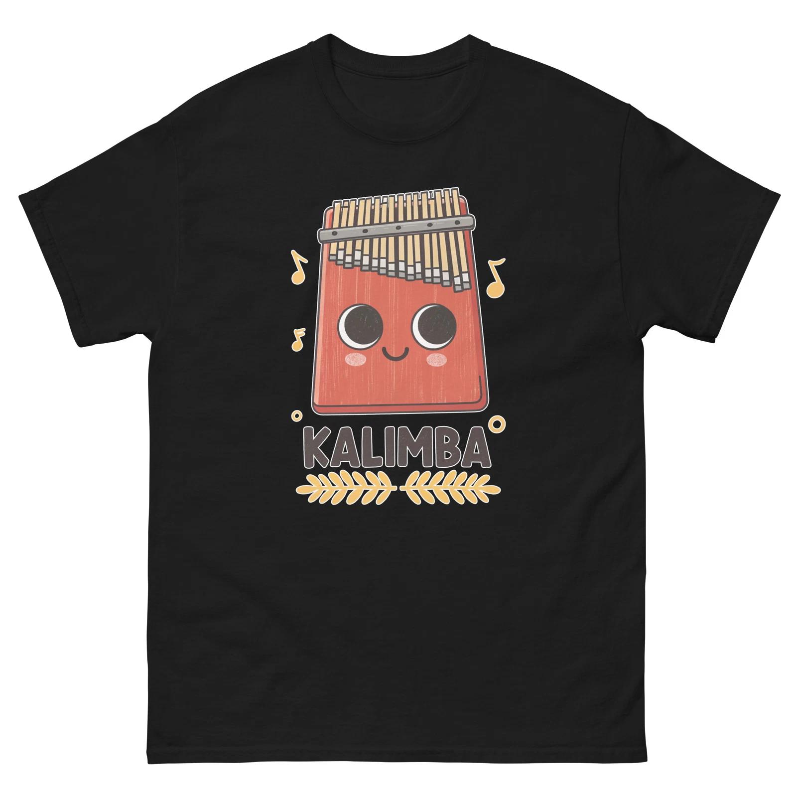 

Kalimba Musical Instrument Illustration T-Shirt L