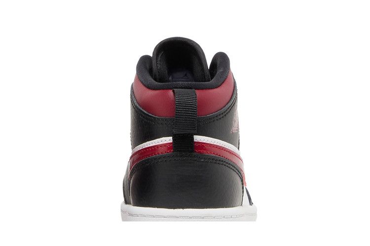 Jordan 1 Mid Bred Toe (PS) Sneakers