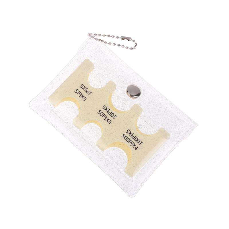 Coin Dispenser Keychain Transparent Coin Collection Purse Wallet Portable Japan Coin Holder Coin Changer Holder Coin Organizer