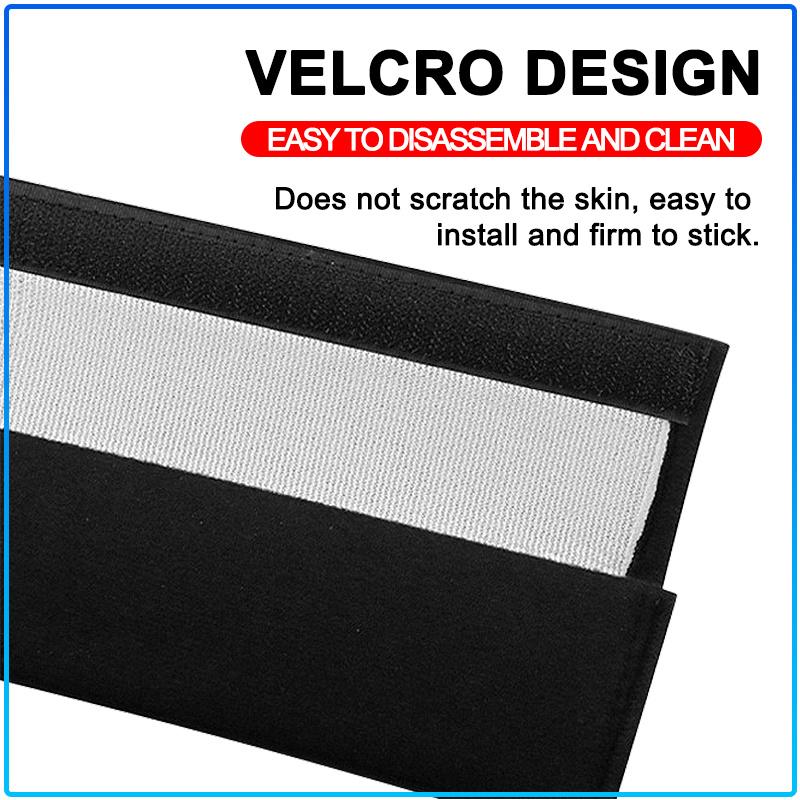 2Pcs Car Safety Belt Shoulder Cover Pad Plush Seat Belt Shoulder For Mitsubishi Lancer Lancer ASX Outlander 2 3 Pajero Mirage Exzos Pajero 4