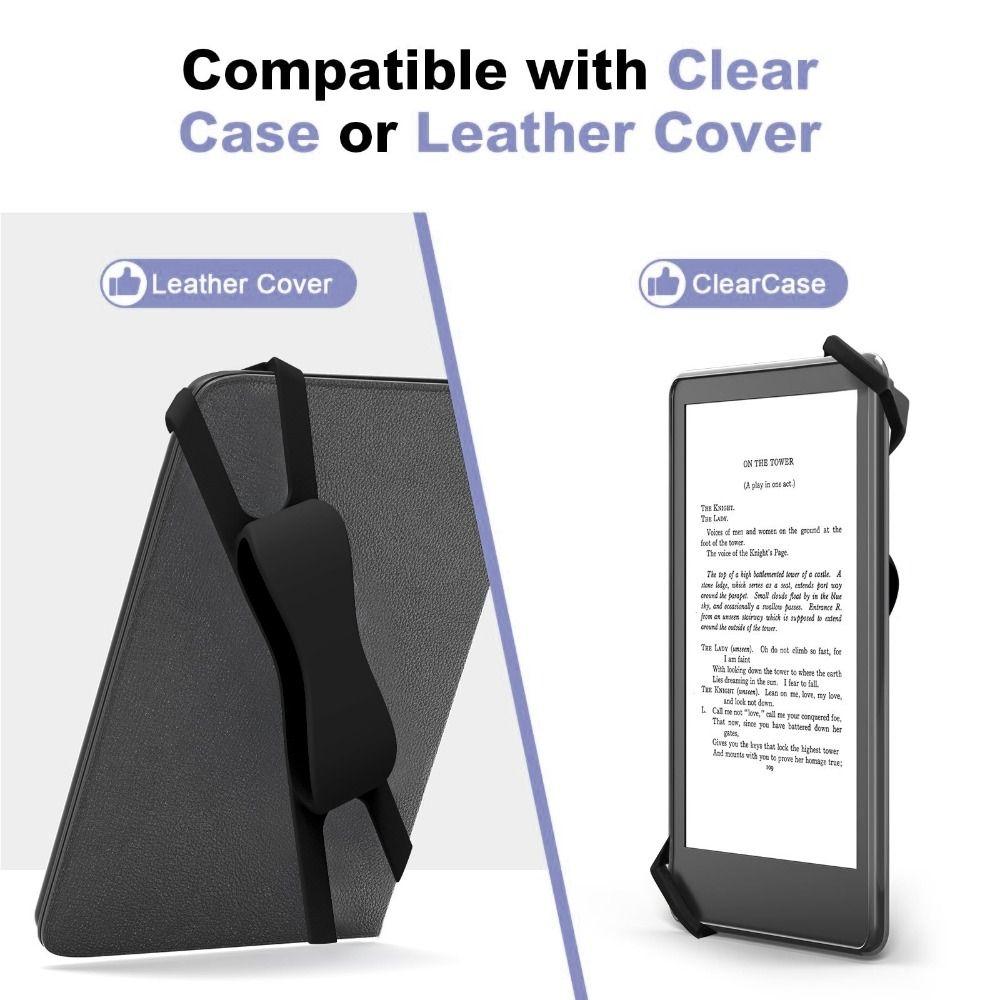 Silicone Tablet Secure Hand Strap Phone Fixed Belt for Kindle/Kobo/Boox/Lenovo Handheld Reading