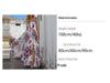 Women's 2024 Summer V-Neck Print Corset Party Dress with Full Skirt