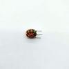 Ferrite Core 8-Turn Red Choke Coil, 20uH, 4A, 0.6mm Wire Diameter, Parallel Winding