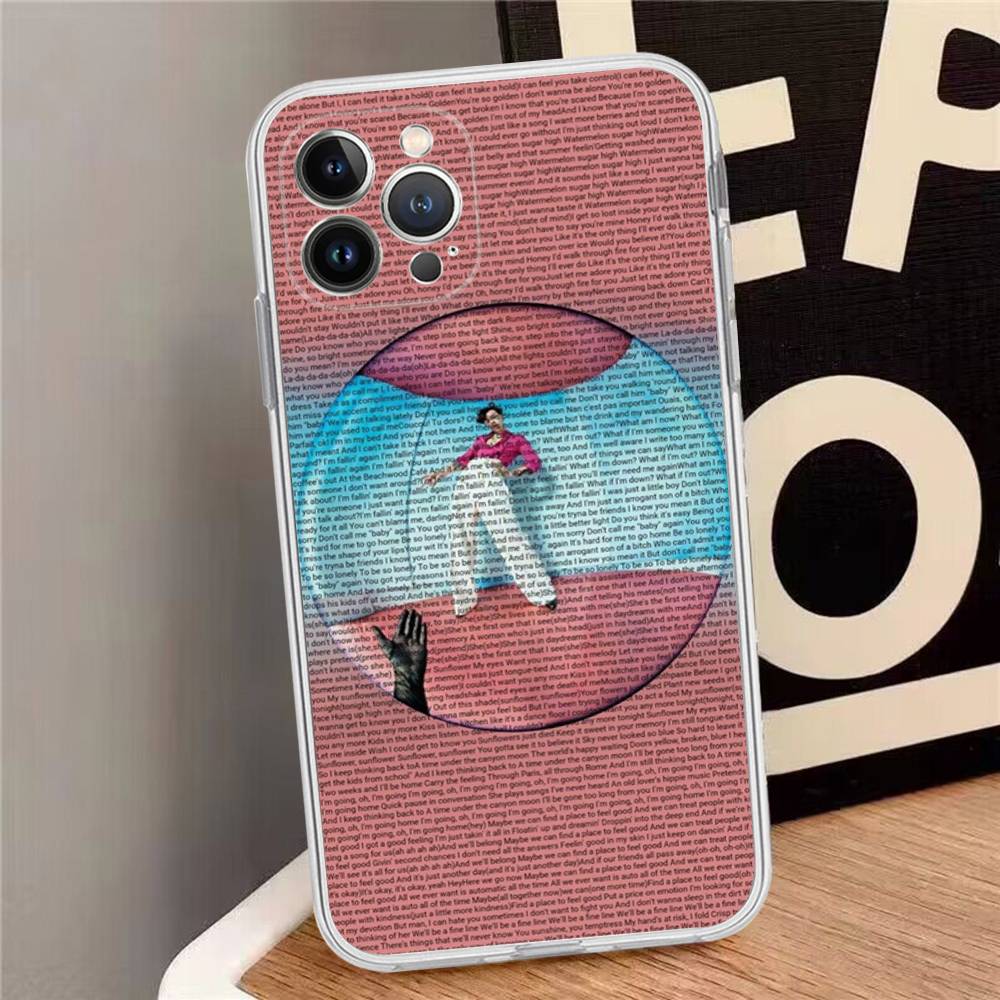 Hot H-Harrys Music Styles Phone Case For IPhone 17 16 15 14 13 12 11 Pro Max 13 12 Mini 17Air 16e Clear Cases