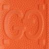 Gucci Card Holder GG Embossed Orange Leather 739478-AABY0-7505