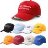 America Great Make Again Maga Hat Donald Trump Republican Adjustable Cap Red