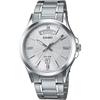 Casio MTP-1381D-7AV Analog Quartz Men's Watch Silver Metal Band Overseas Model