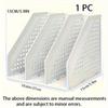 High qualityRetractable 4-Compartment Bookshelf File Storage Box: Desk Necessities & Data File Organizer for Office Furniture, School Storage