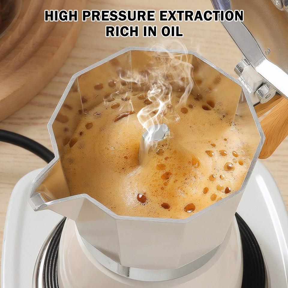 Moka Pot Set Hand Brewed Coffee Set Espresso Maker Coffee Machine Set