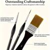 Art Oil Paint Brush 32 Pieces Set Nylon Hair Wooden Brush Hand Painted Wall Painting Watercolor Acrylic Paint Brush  School