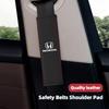 2Pcs Car Seat Belt Shoulder Cover Safety Belts Cushioning For N-BOX N-ONE Fit Jazz Civic City Accord Vezel HRV CRV Freed