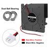 2pcs 120mm x 32mm DC 12V Dual Ball Bearing 12032 2Pin Radiator Brushless Cooling Fan Big Cooler 12cm/4.72 Inch Blower Fan 120mm x 120mm x 32mm
