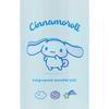 Sanrio Clear Bottle with Cinnamoroll Body and Saturated Polyester Silicone Direct Drinking Cold Water Product 065765 Handle, Design, Lid Resin,