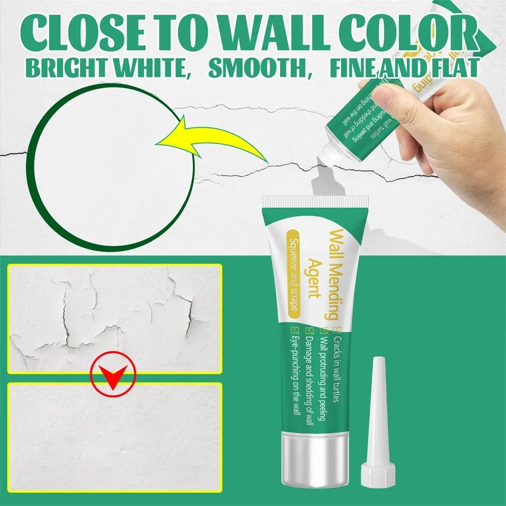 100g Wall Repair Paste Fast Drying Waterproof Crack Putty for Drywall Home Graffiti Wall Mending Mildew Proof Wall Plaster