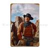 John Wayne Metal Plaque Create Sign Designer Designing Retro Tin Sign Poster